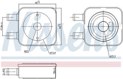 NISSENS 91106 EAN: 5707286454620.