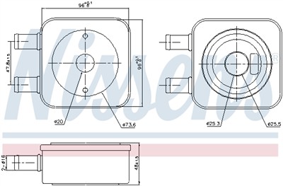 NISSENS 91107 EAN: 5707286454637.