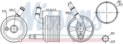 NISSENS 91185 EAN: 5707286473805.