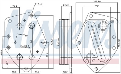 NISSENS 91296 Číslo výrobce: 70366452. EAN: 5707286491243.