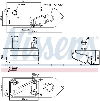 NISSENS 91543 EAN: 5707286544307.