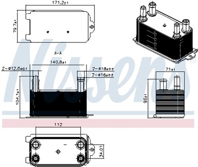 NISSENS 91707 Číslo výrobce: LV426003.