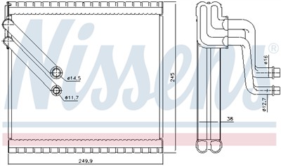 NISSENS 92409 EAN: 5707286494763.