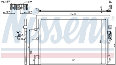 NISSENS 940342 Číslo výrobce: 351004734. EAN: 5707286366268.