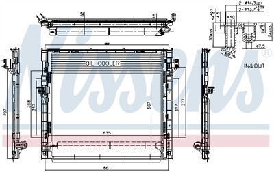 NISSENS 940394 Číslo výrobce: 351004574. EAN: 5707286373754.