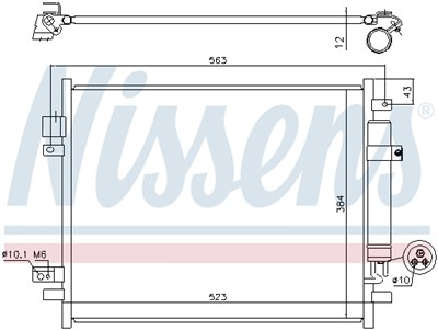 NISSENS 940789 Číslo výrobce: 72514475. EAN: 5707286421943.