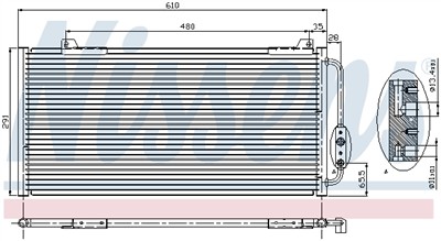 NISSENS 94255 Číslo výrobce: T887R. EAN: 5707286254091.