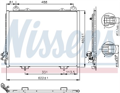 NISSENS 94285 Číslo výrobce: 351036761. EAN: 5707286254374.