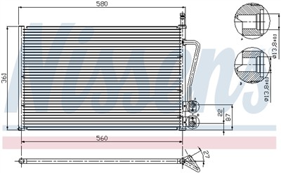 NISSENS 94587 EAN: 5707286257313.