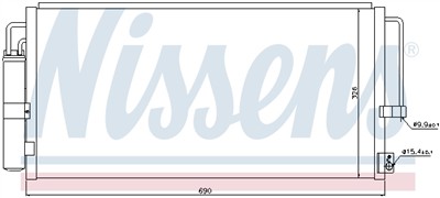 NISSENS 94884 Číslo výrobce: 351303791. EAN: 5707286259898.