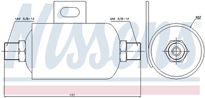 NISSENS 95343 Číslo výrobce: 1321891. EAN: 5707286263307.