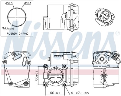 NISSENS 955004 EAN: 5707286546868.