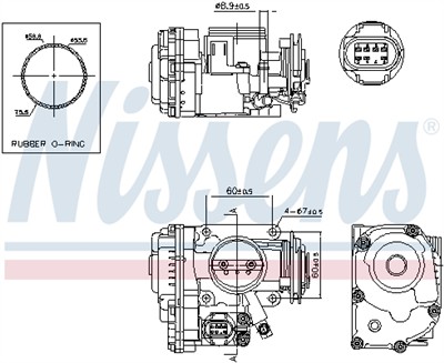 NISSENS 955042 EAN: 5707286546974.