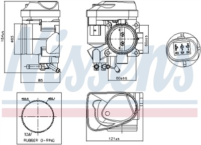 NISSENS 955061 EAN: 5707286547070.