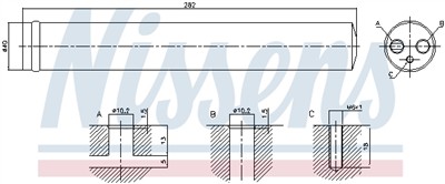 NISSENS 95525 Číslo výrobce: 351193541. EAN: 5707286400467.