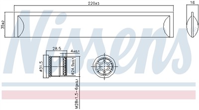 NISSENS 95554 Číslo výrobce: 70818237. EAN: 5707286408982.