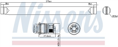 NISSENS 95571 EAN: 5707286409149.