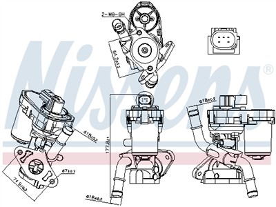 NISSENS 98165 Číslo výrobce: R2810039056A1. EAN: 5707286463509.