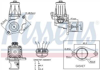 NISSENS 98401 EAN: 5707286505230.