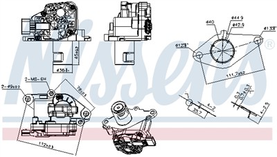 NISSENS 98549 Číslo výrobce: 193382323.