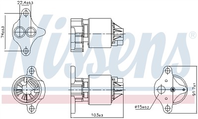 NISSENS 98560 EAN: 5707286538993.