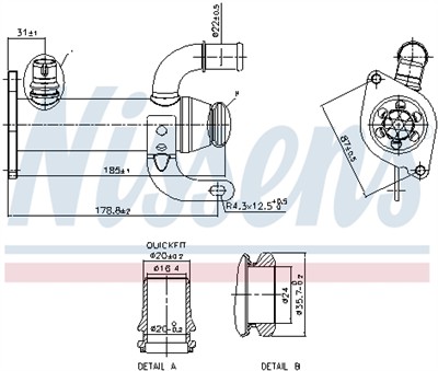 NISSENS 989278 Číslo výrobce: 70819396. EAN: 5707286527799.