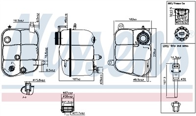 NISSENS 996227 Číslo výrobce: 376755161. EAN: 5707286500914.