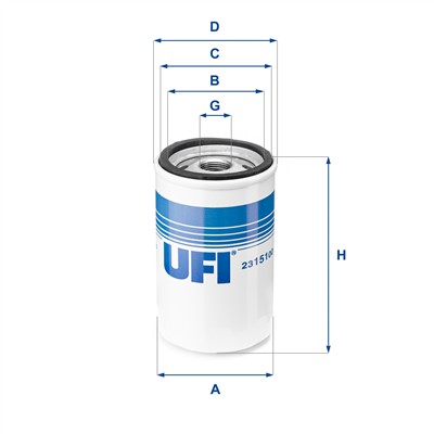 UFI 23.151.00 EAN: 8003453040724.