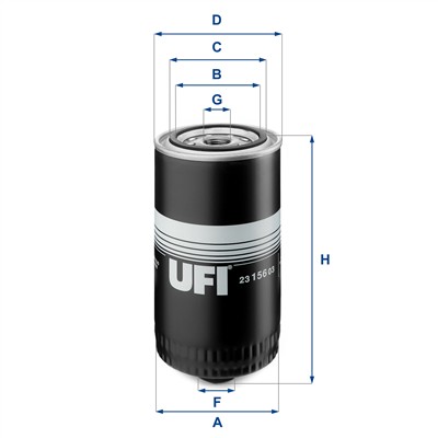 UFI 23.156.03 EAN: 8003453043503.