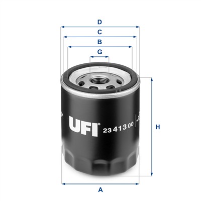 UFI 23.413.00 EAN: 8003453043459.