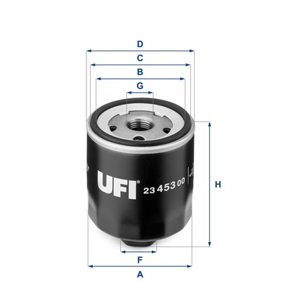 UFI 23.453.00 EAN: 8003453043879.