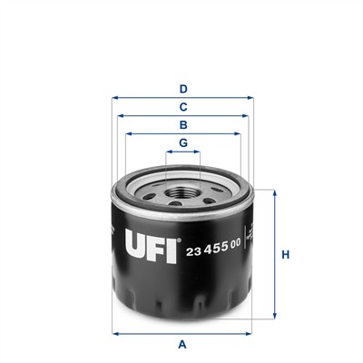 UFI 23.455.00 EAN: 8003453043886.