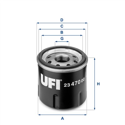 UFI 23.470.00 EAN: 8003453044050.