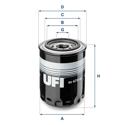 UFI 23.472.00 EAN: 8003453044074.