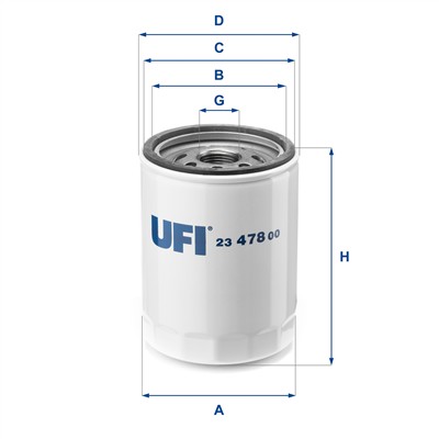 UFI 23.478.00 EAN: 8003453044128.