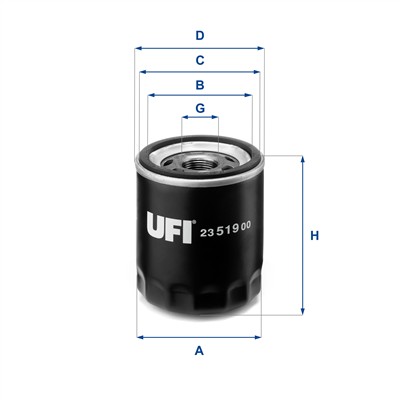 UFI 23.519.00 EAN: 8003453044326.