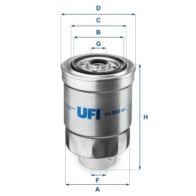 UFI 24.366.00 EAN: 8003453060524.
