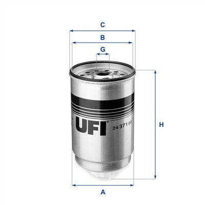 UFI 24.371.00 EAN: 8003453060555.
