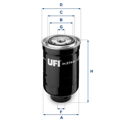 UFI 24.374.00 EAN: 8003453060586.