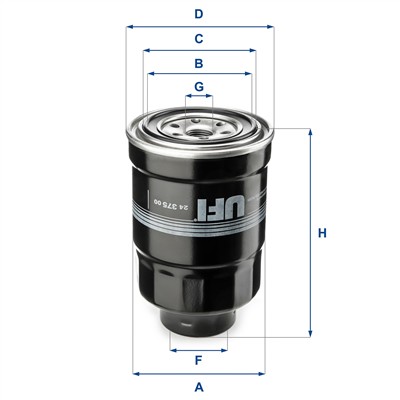 UFI 24.375.00 EAN: 8003453060593.