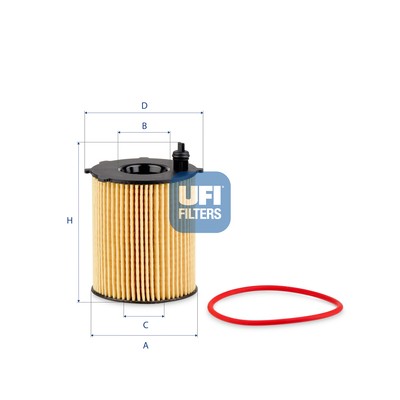 UFI 25.187.00 EAN: 8003453068537.