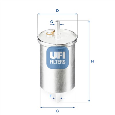 UFI 31.835.00 EAN: 8003453155657.