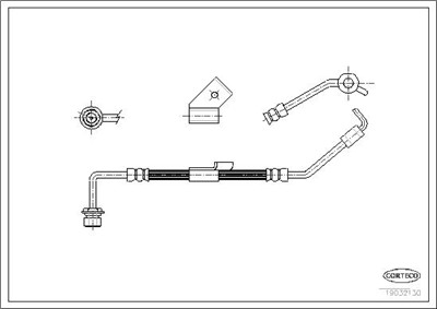 CORTECO 19032130 EAN: 3358960089496.