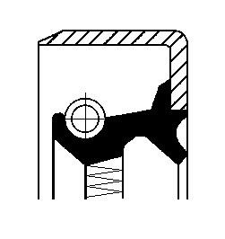 CORTECO 01018030B Číslo výrobce: 82818030. EAN: 3358960281746.