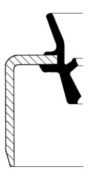 CORTECO 15019825B Číslo výrobce: 82019825. EAN: 3358960146533.