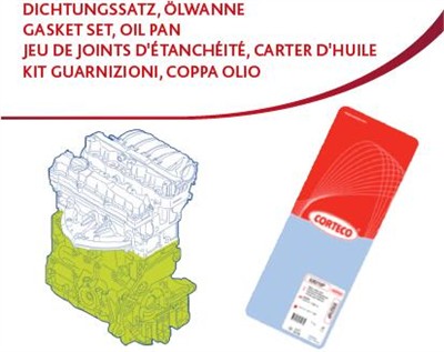 CORTECO 427013P Číslo výrobce: 83427013. EAN: 3358960233561.