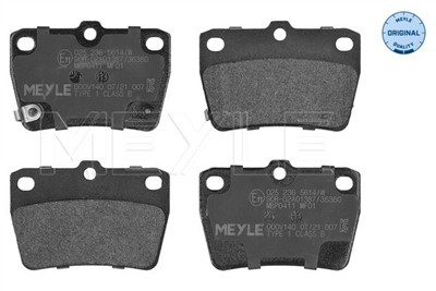 MEYLE 025 236 5614/W Číslo výrobce: MBP0411. EAN: 4040074074800.