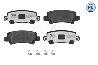 MEYLE 025 238 1616/PD Číslo výrobce: MBP1589PD. EAN: 4040074163498.