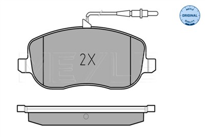 MEYLE 025 202 6119/W Číslo výrobce: MBP0014. EAN: 4040074463888.