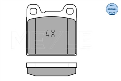 MEYLE 025 207 5514 Číslo výrobce: MBP0036. EAN: 4040074112168.